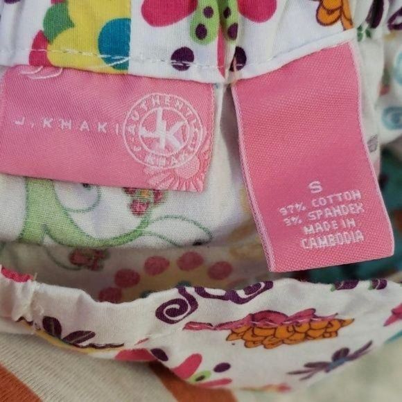 J. Khaki Girls Boho Gypsy Floral‎ Multi Colored Skirt Size Small - Picture 4 of 4